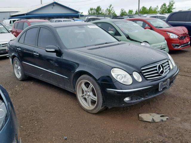 WDBUF65J35A702236 - 2005 MERCEDES-BENZ E 320 BLACK photo 1