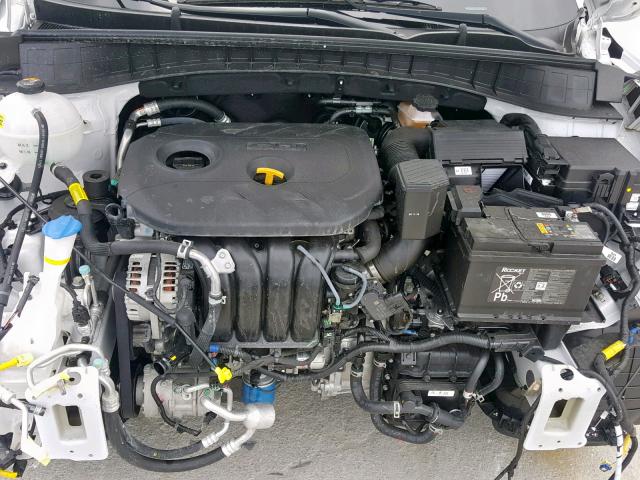 KM8J33A43JU626937 - 2018 HYUNDAI TUCSON SEL WHITE photo 7