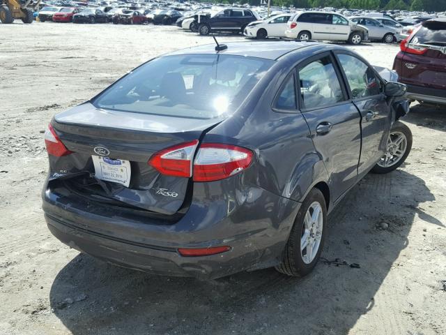 3FADP4BJ6JM103261 - 2018 FORD FIESTA SE GRAY photo 4