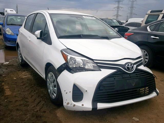 VNKKTUD32HA085092 - 2017 TOYOTA YARIS L WHITE photo 1