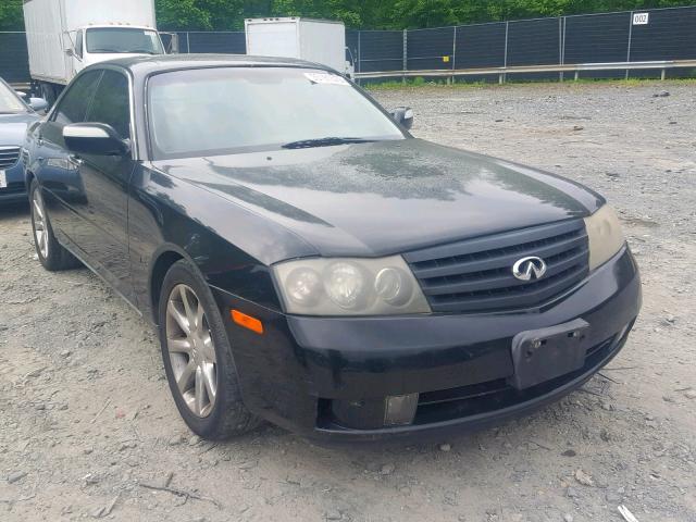 JNKAY41E23M002701 - 2003 INFINITI M45 BLACK photo 1