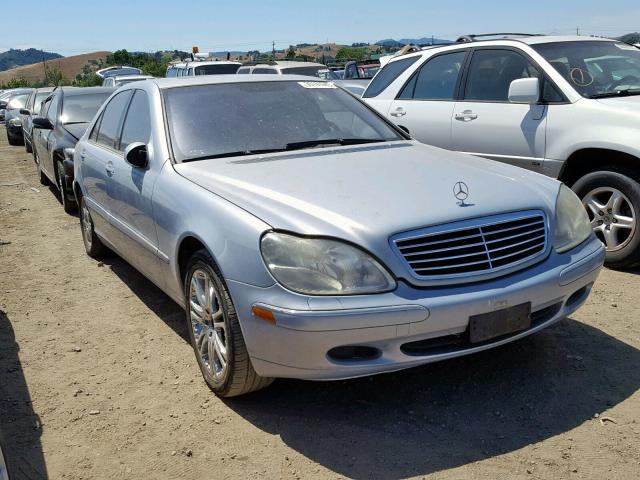 WDBNG75J82A239819 - 2002 MERCEDES-BENZ S 500 SILVER photo 1