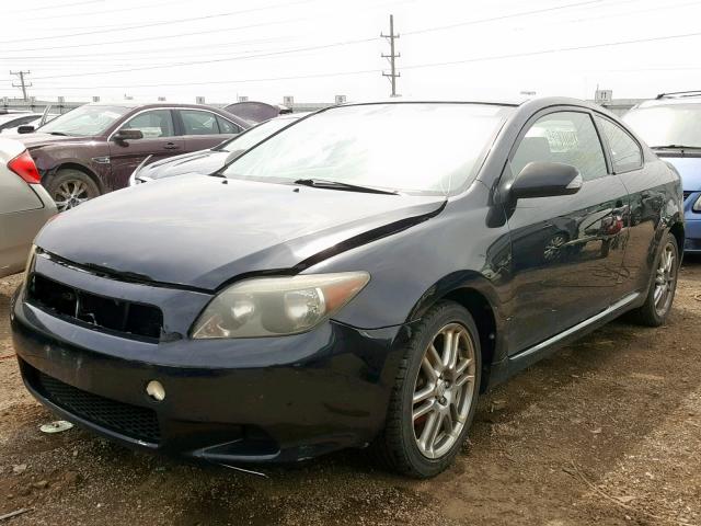 JTKDE167960087718 - 2006 TOYOTA SCION TC შავი ფოტო 2