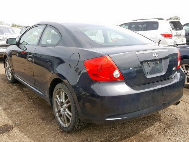 JTKDE167960087718 - 2006 TOYOTA SCION TC შავი ფოტო 3