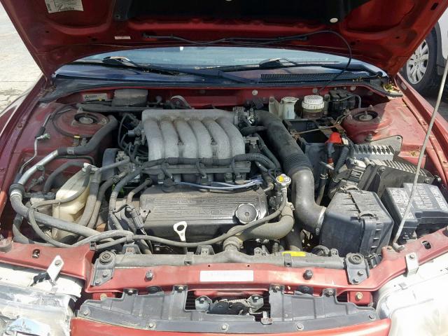 4C3AU52N8WE129410 - 1998 CHRYSLER SEBRING LX RED photo 7