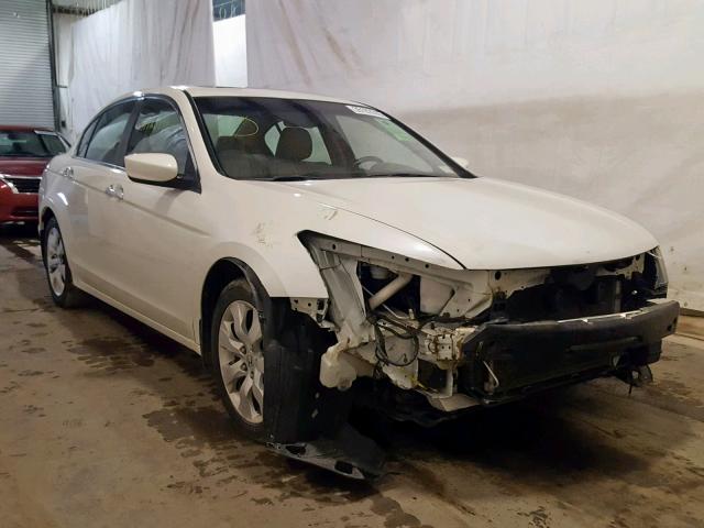 1HGCP3F89AA030666 - 2010 HONDA ACCORD EXL WHITE photo 1