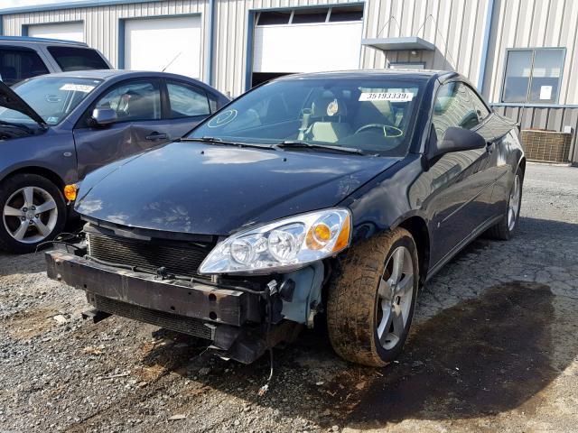 1G2ZH358564282805 - 2006 PONTIAC G6 GT BLACK photo 2