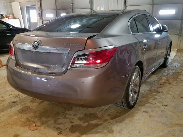 1G4GC5ED9BF396066 - 2011 BUICK LACROSSE C GRAY photo 4