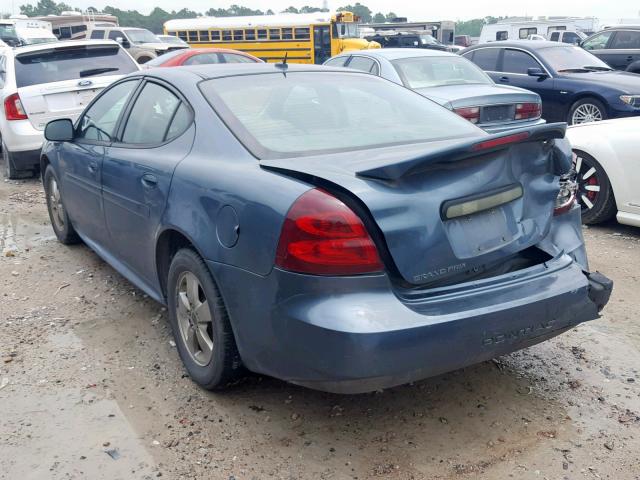 2G2WP552761272558 - 2006 PONTIAC GRAND PRIX BLUE photo 3