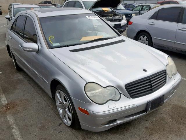 WDBRF84J13F383700 - 2003 MERCEDES-BENZ C 320 4MAT SILVER photo 1