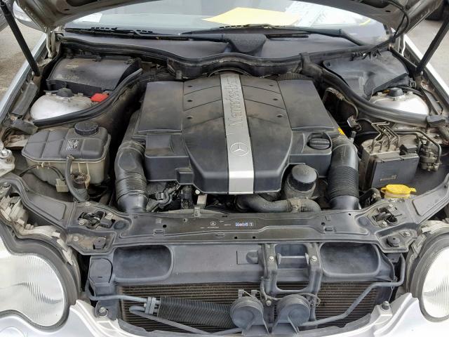 WDBRF84J13F383700 - 2003 MERCEDES-BENZ C 320 4MAT SILVER photo 7