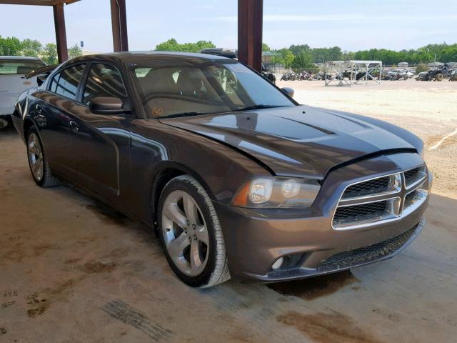 2C3CDXHG8DH552752 - 2013 DODGE CHARGER SX CHARCOAL photo 1