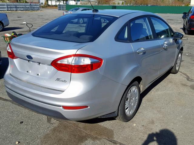 3FADP4AJ8FM157055 - 2015 FORD FIESTA S SILVER photo 4