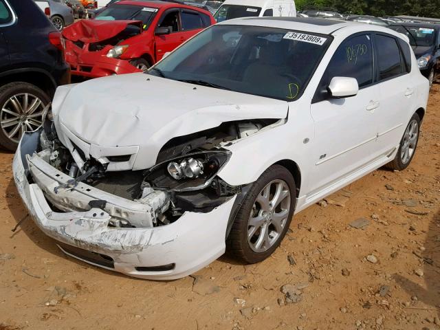 JM1BK343291195972 - 2009 MAZDA 3 S WHITE photo 2