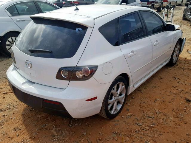 JM1BK343291195972 - 2009 MAZDA 3 S WHITE photo 4