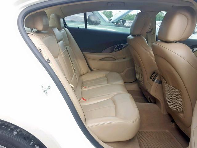 1G4GD5GG1AF128762 - 2010 BUICK LACROSSE C BEIGE photo 6