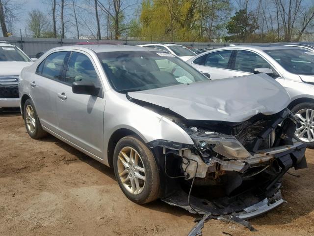 3FAHP0GA0AR361927 - 2010 FORD FUSION S SILVER photo 1