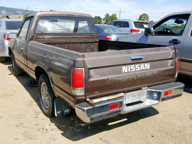 JN6ND01S4GW123430 - 1986 NISSAN 720 BROWN photo 3