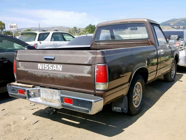 JN6ND01S4GW123430 - 1986 NISSAN 720 BROWN photo 4