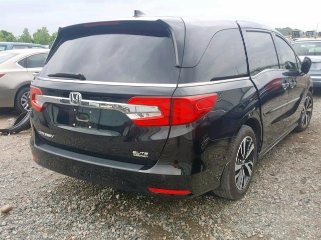 5FNRL6H93JB047899 - 2018 HONDA ODYSSEY EL BLACK photo 4