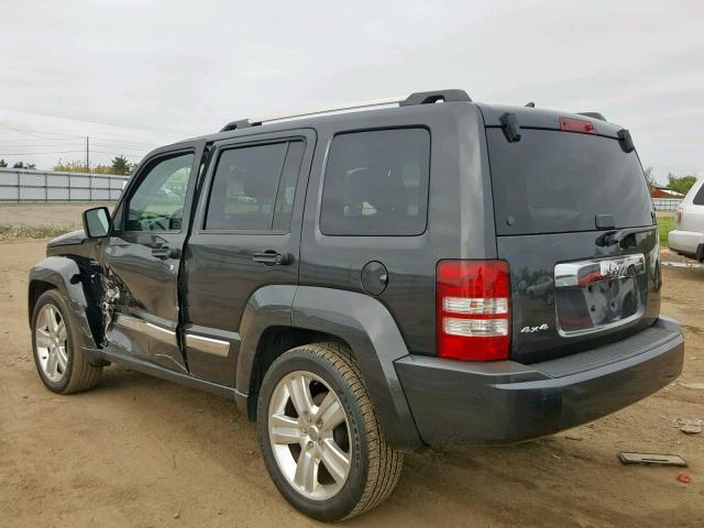 1J4PN2GK0BW552661 - 2011 JEEP LIBERTY SP GRAY photo 3