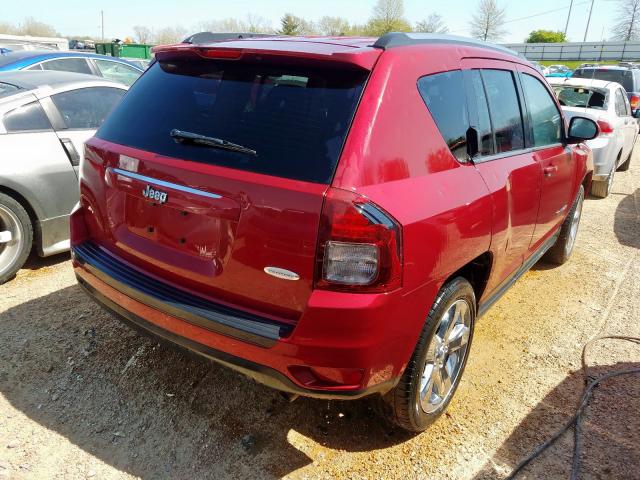 1C4NJCEB3ED633056 - 2014 JEEP COMPASS LATITUDE  photo 4