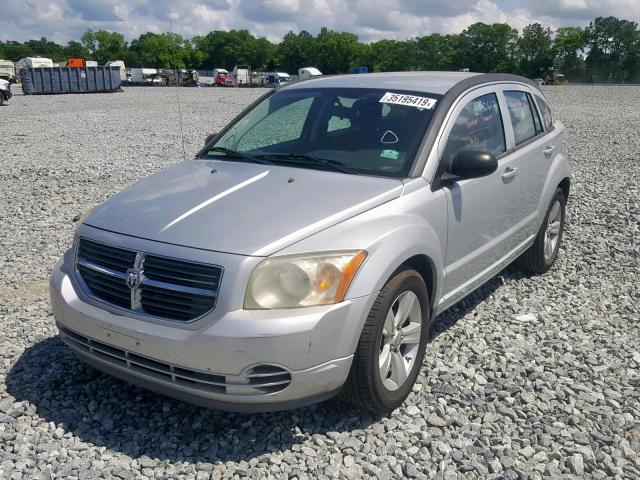 1B3CB4HA7AD536287 - 2010 DODGE CALIBER SX SILVER photo 2