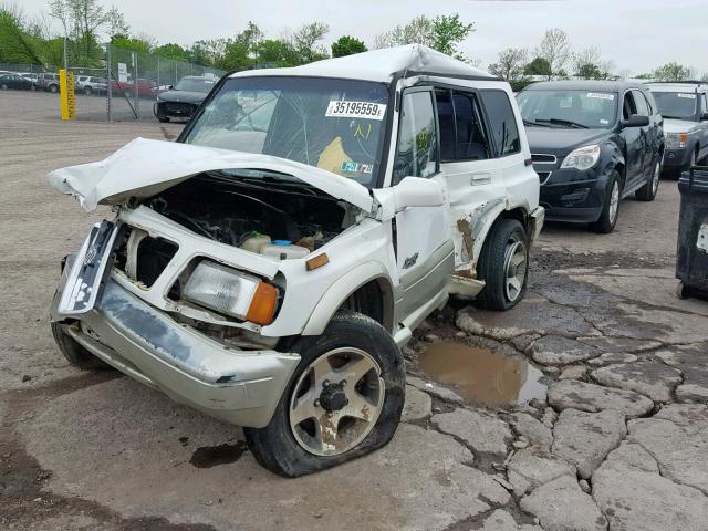 JS3TD21V4V4106766 - 1997 SUZUKI SIDEKICK S WHITE photo 2