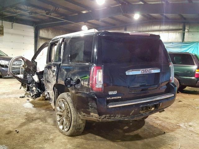 1GKS2CKJXGR155093 - 2016 GMC YUKON DENA BLACK photo 3