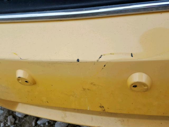 KL1TD56677B077853 - 2007 CHEVROLET AVEO BASE YELLOW photo 10