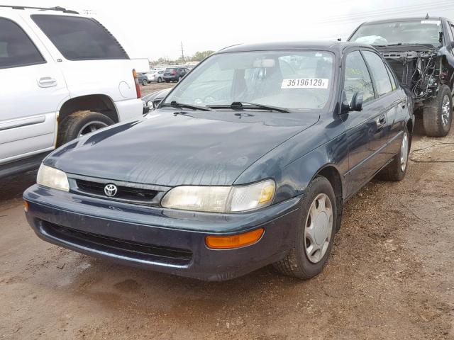 1NXBB02E1TZ481669 - 1996 TOYOTA COROLLA DX GREEN photo 2