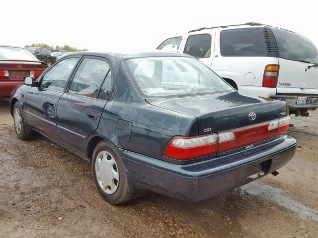 1NXBB02E1TZ481669 - 1996 TOYOTA COROLLA DX GREEN photo 3