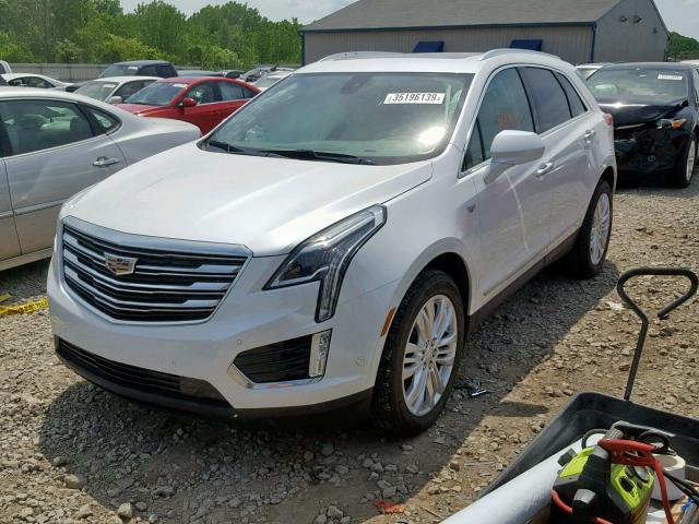 1GYKNERS0HZ148906 - 2017 CADILLAC XT5 PREMIU WHITE photo 2