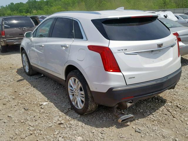 1GYKNERS0HZ148906 - 2017 CADILLAC XT5 PREMIU WHITE photo 3