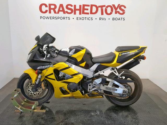 JH2SC44131M100637 - 2001 HONDA CBR900 RR TWO TONE photo 3