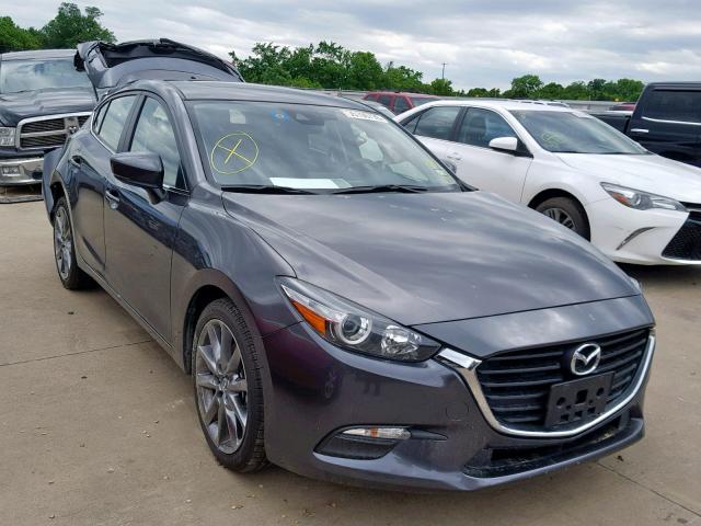 3MZBN1L35JM228691 - 2018 MAZDA 3 TOURING GRAY photo 1