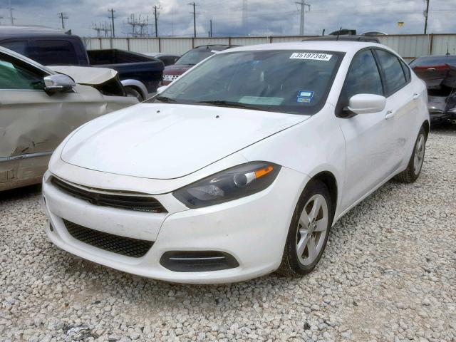 1C3CDFBBXFD251567 - 2015 DODGE DART SXT WHITE photo 2