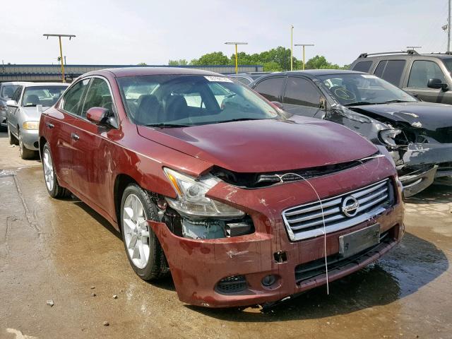 1N4AA5AP7CC841767 - 2012 NISSAN MAXIMA S 栗色 照片 1