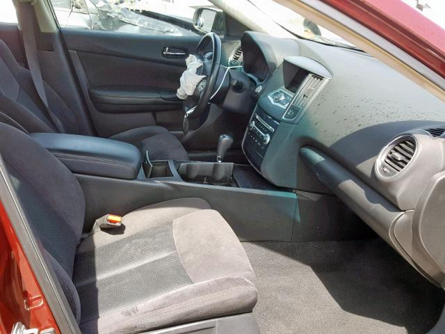 1N4AA5AP7CC841767 - 2012 NISSAN MAXIMA S 栗色 照片 5