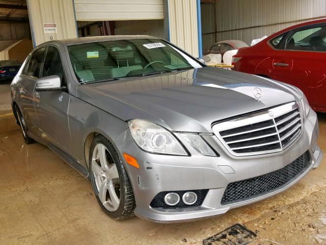 WDDHF5GB5AA085697 - 2010 MERCEDES-BENZ E 350 GRAY photo 1