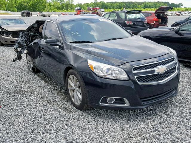 1G11E5SA0DF287358 - 2013 CHEVROLET MALIBU 2LT BLACK photo 1