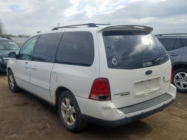 2FMZA57246BA55661 - 2006 FORD FREESTAR S WHITE photo 3