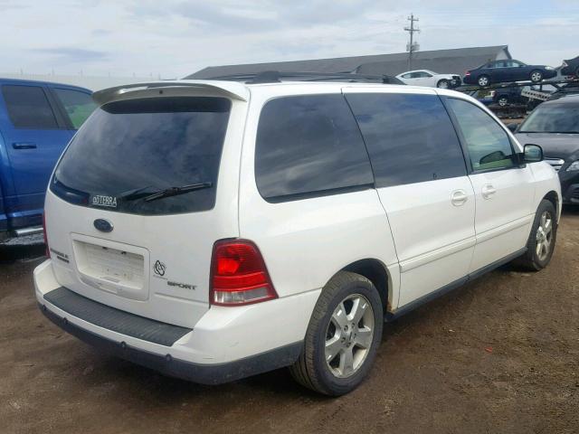 2FMZA57246BA55661 - 2006 FORD FREESTAR S WHITE photo 4