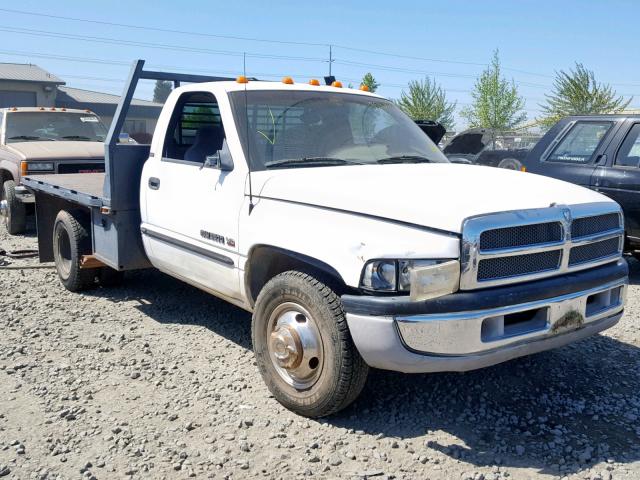 3B7MC36WXWM248784 - 1998 DODGE RAM 3500 WHITE photo 1