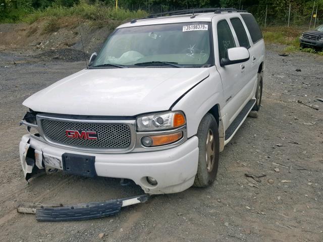 1GKFK66U34J281877 - 2004 GMC YUKON XL D WHITE photo 2