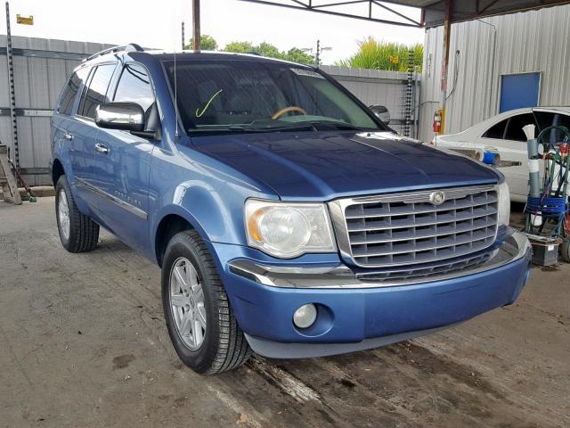 1A8HX58N78F107351 - 2008 CHRYSLER ASPEN LIMI BLUE photo 1