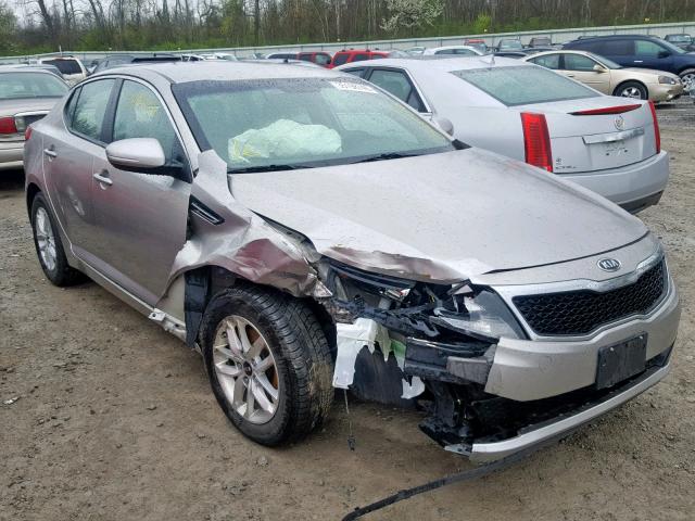 KNAGM4A73B5151231 - 2011 KIA OPTIMA LX SILVER photo 1