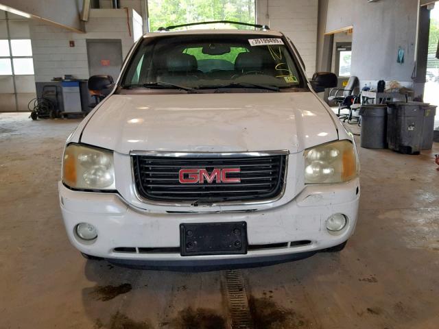 1GKDT13S222173199 - 2002 GMC ENVOY WHITE photo 9