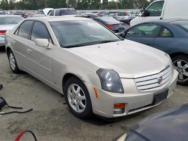 1G6DP577970197423 - 2007 CADILLAC CTS HI FEA GOLD photo 1