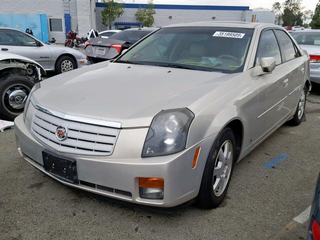 1G6DP577970197423 - 2007 CADILLAC CTS HI FEA GOLD photo 2